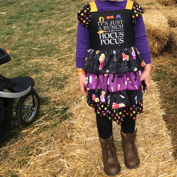 Other - Girls new boutique Hocus Pocus dress